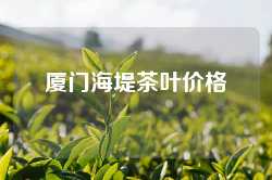 厦门海堤茶叶价格